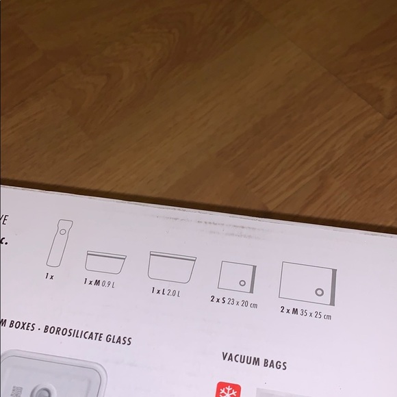 NIP Zwilling Fresh & Save Vacuum Starter Set - Picture 7 of 15